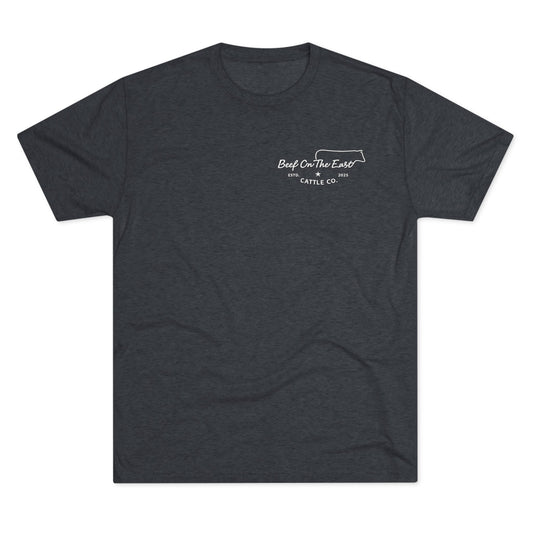 American Flag BOE Tee — Beef On The East Cattle Co.