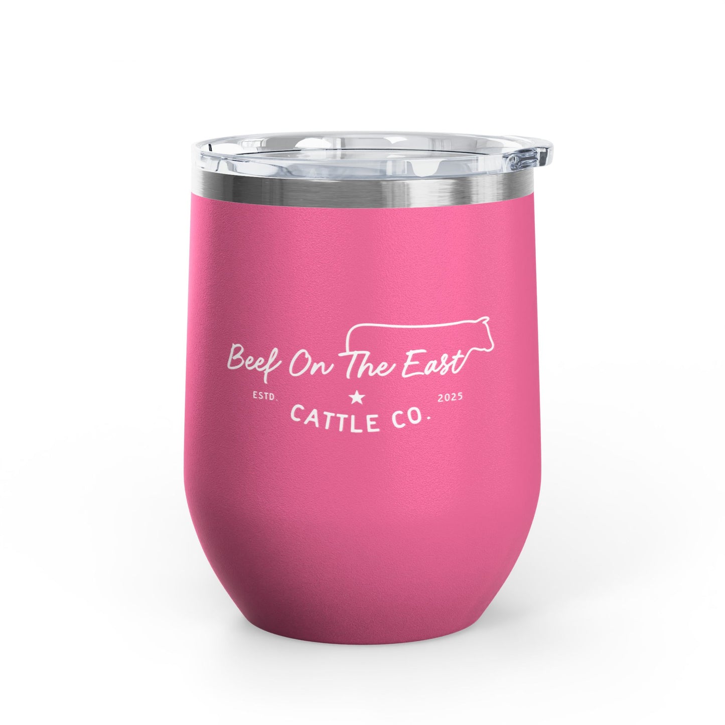 12oz Wine Tumbler — Beef On The East Cattle Co.