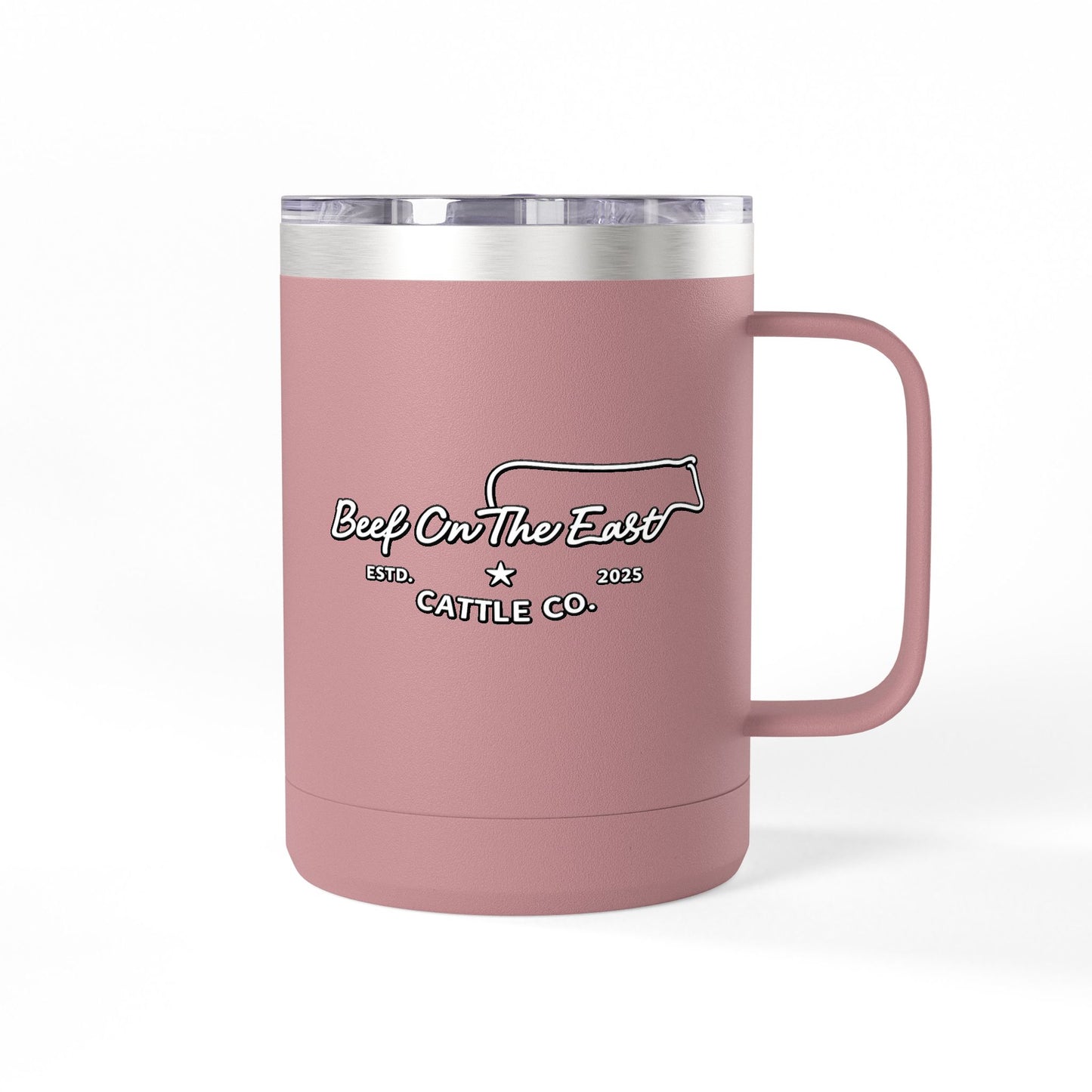 15oz Insulated Coffee Mug – Beef On The East Cattle Co.