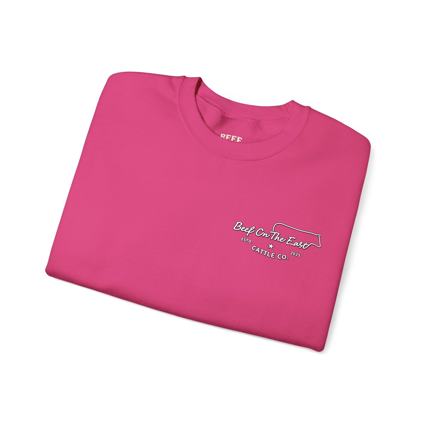 Smells Like Money & Manure Crewneck — Beef On The East Cattle Co.