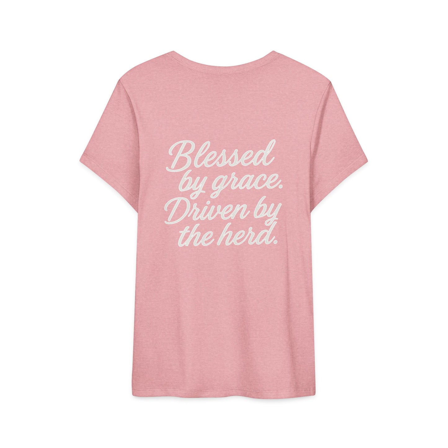 Women’s Tri Tee --- Beef On The East Cattle Co.
