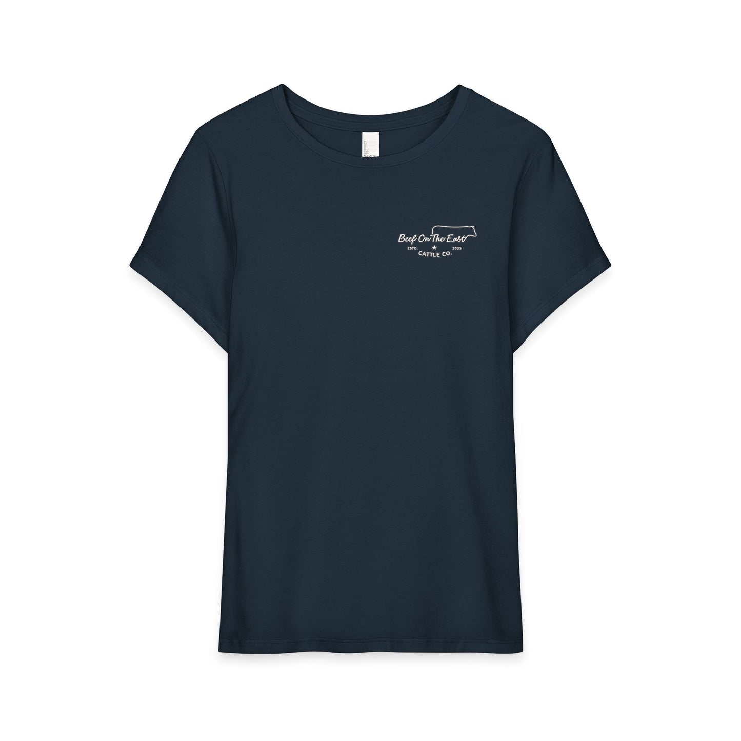 Women’s Tri Tee --- Beef On The East Cattle Co.