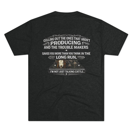 Cull Em' Out Tri-Tee — Beef On The East Cattle Co.