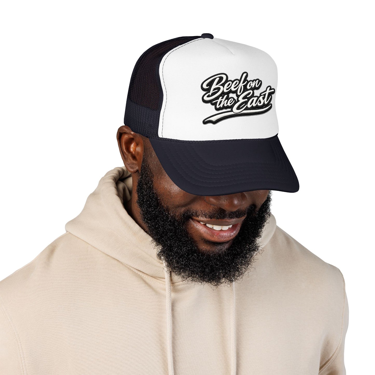 BOE Foam Trucker Hat — Beef on the East Cattle Co.