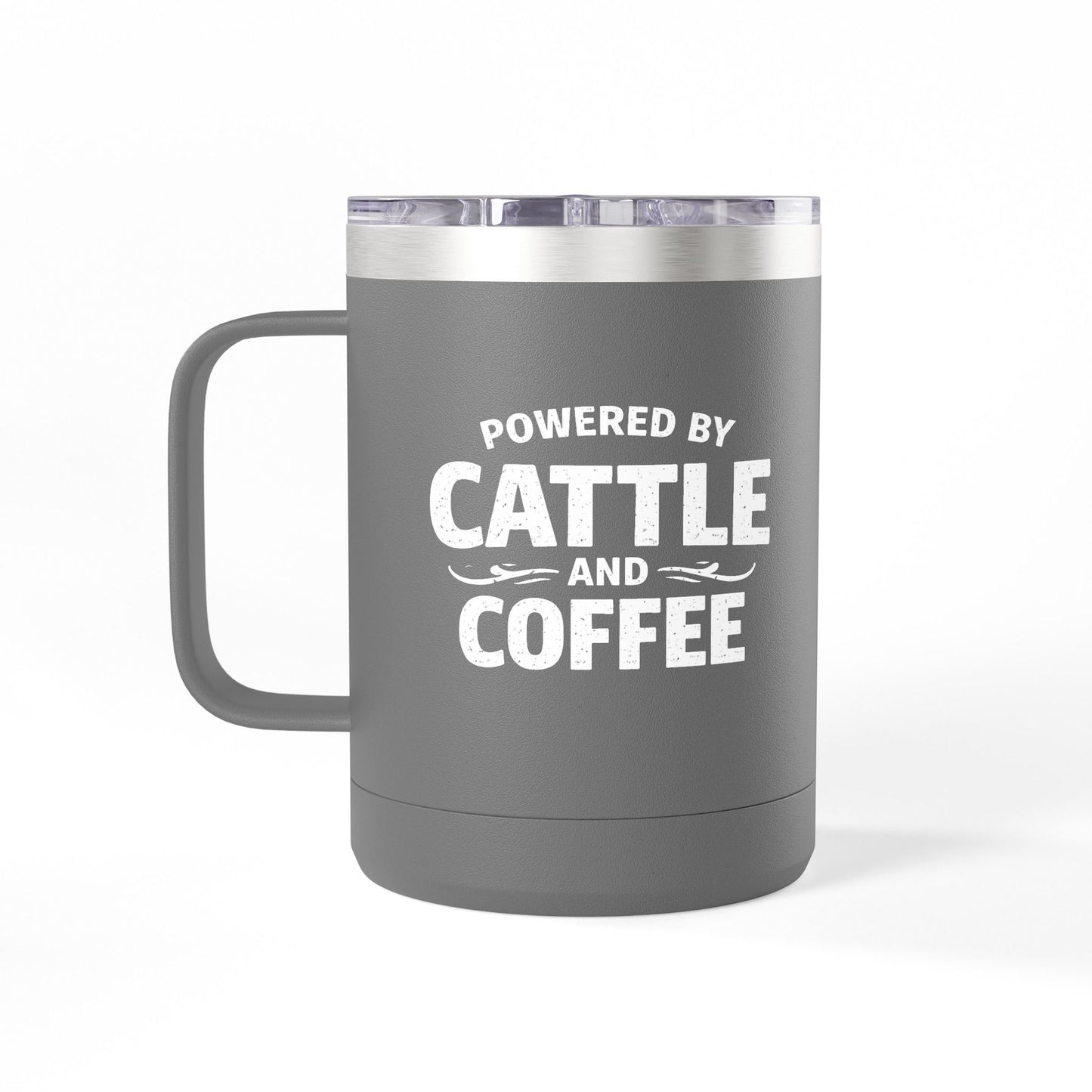 15oz Insulated Coffee Mug – Beef On The East Cattle Co.