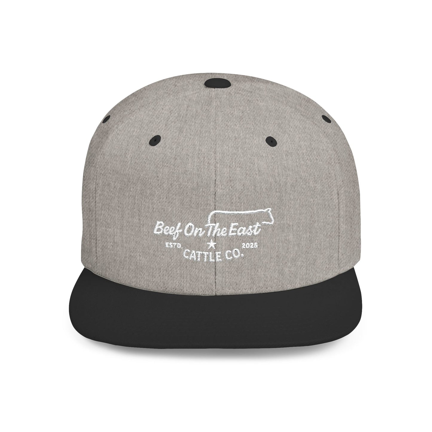 Flat Bill Snapback - Beef On The East Cattle Co.
