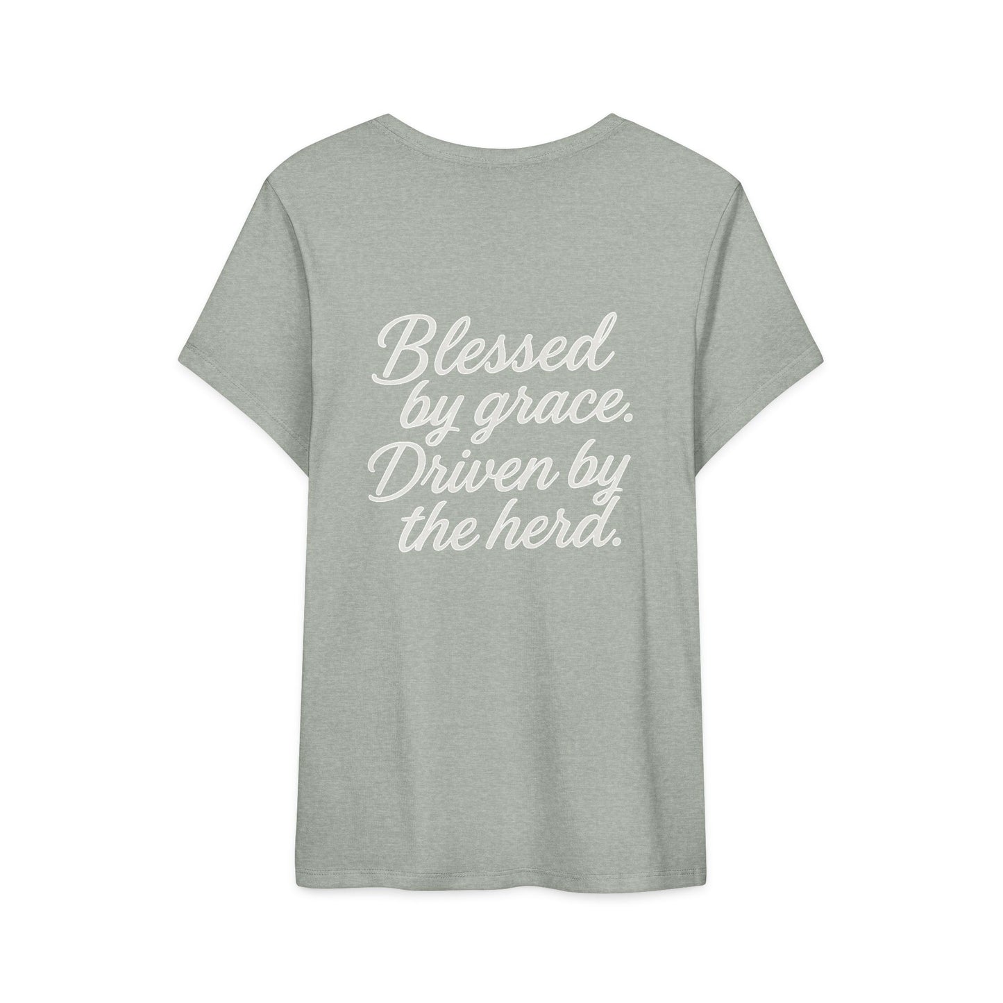 Women’s Tri Tee --- Beef On The East Cattle Co.
