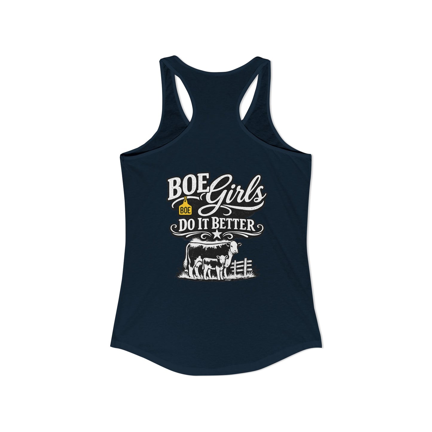 "BOE Girls Do It Better" Tank --- Beef On The East Cattle Co.
