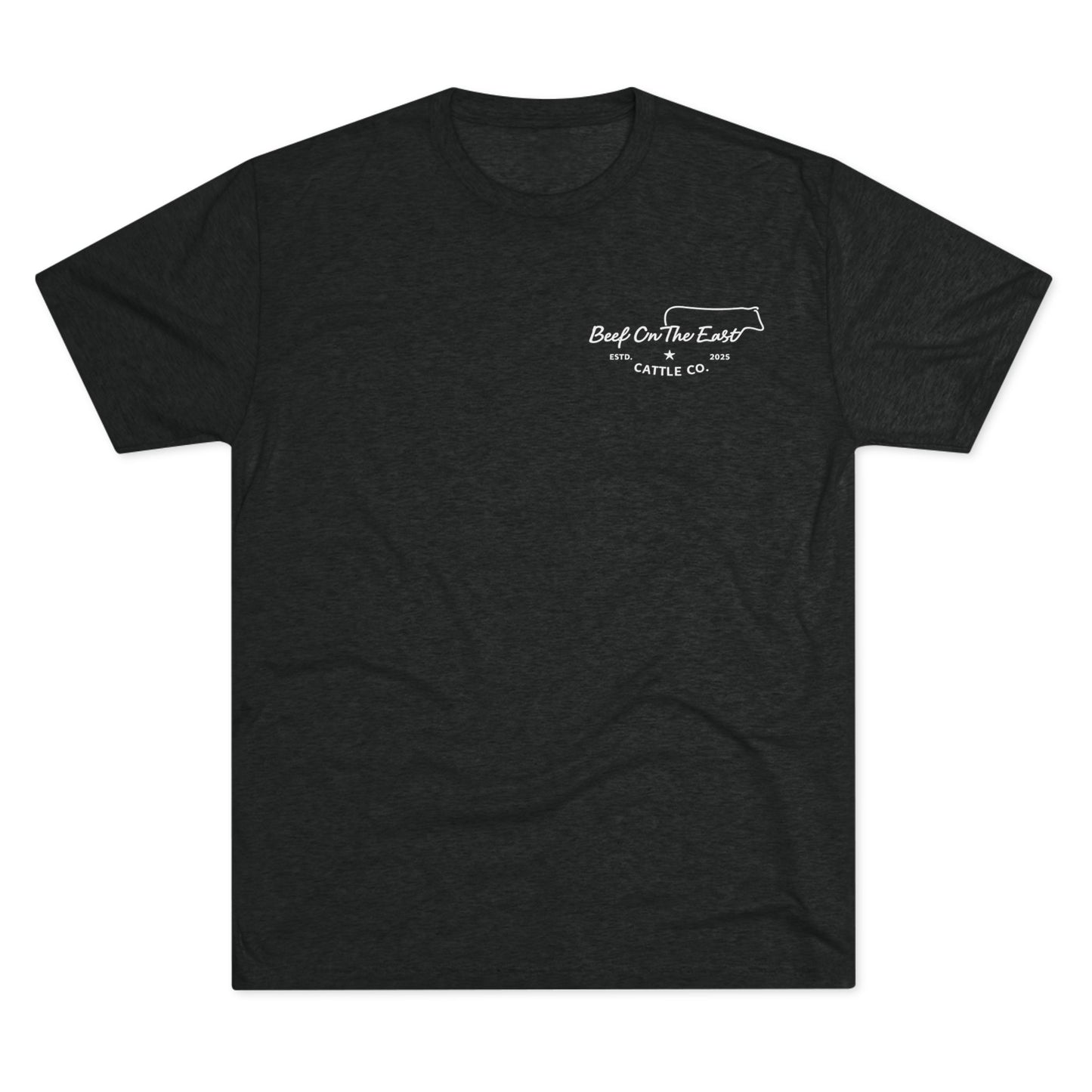 Eat Beef. Drink Whiskey. Tee --- Beef On The East Cattle Co.