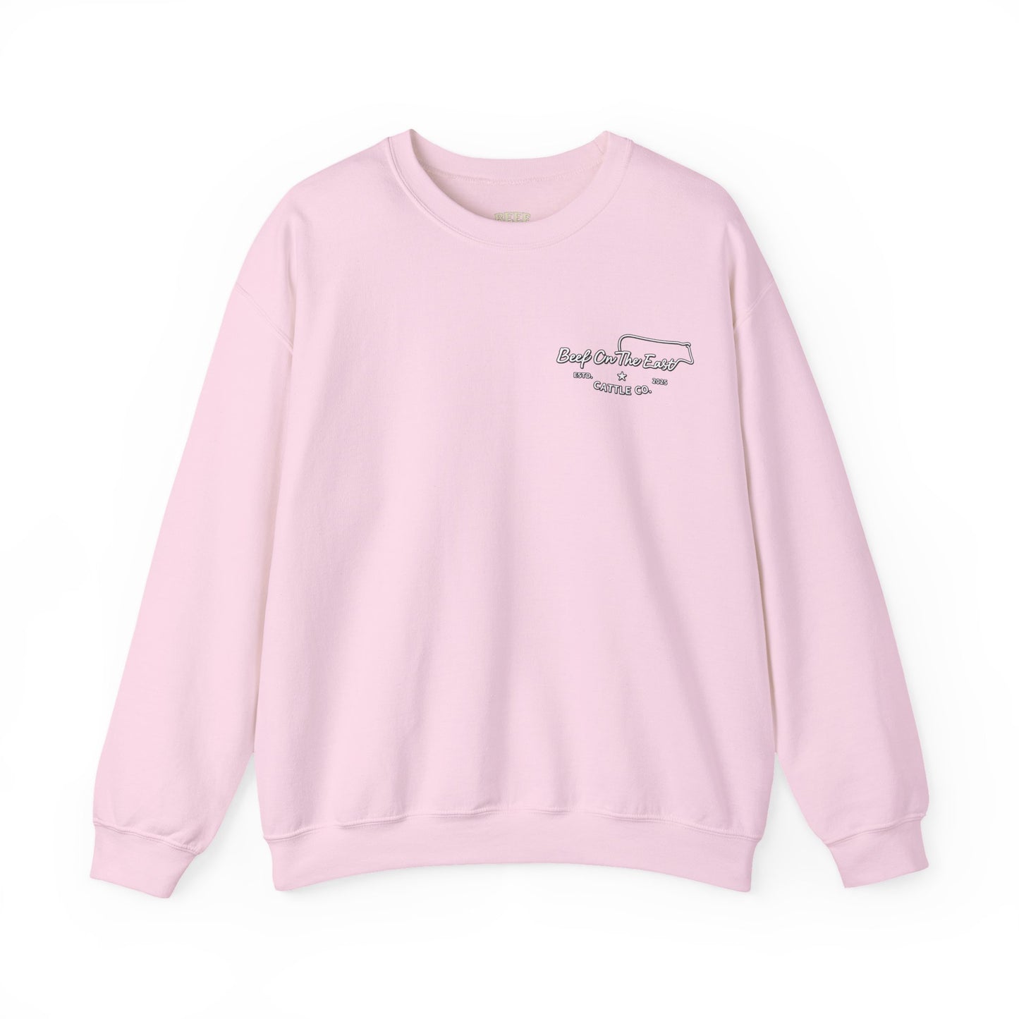 Smells Like Money & Manure Crewneck — Beef On The East Cattle Co.