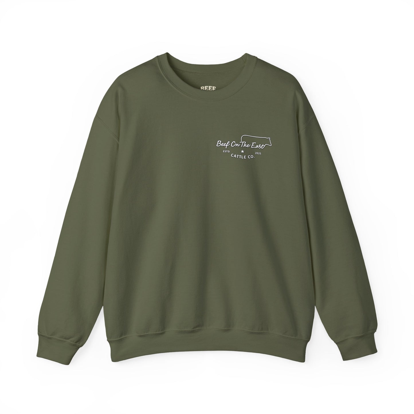 Raise Cattle Praise Jesus Crewneck - Beef On The East Cattle Co.