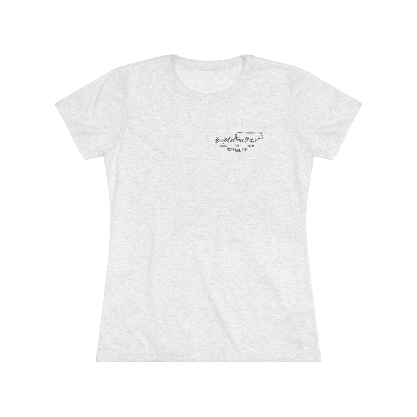 Raise Cattle Praise Jesus Women's Tee — Beef On The East Cattle Co.