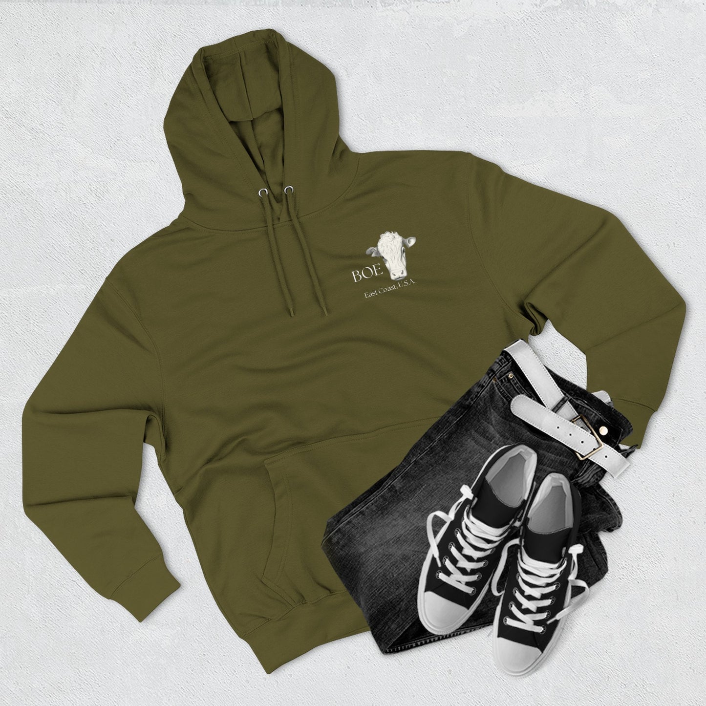 BOE Hoodie — Beef On The East Cattle Co.