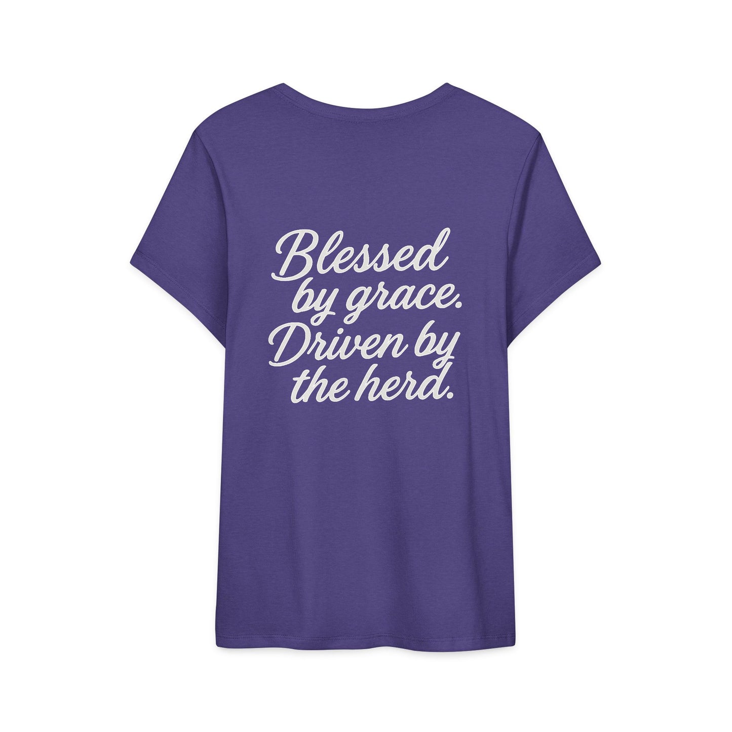 Women’s Tri Tee --- Beef On The East Cattle Co.