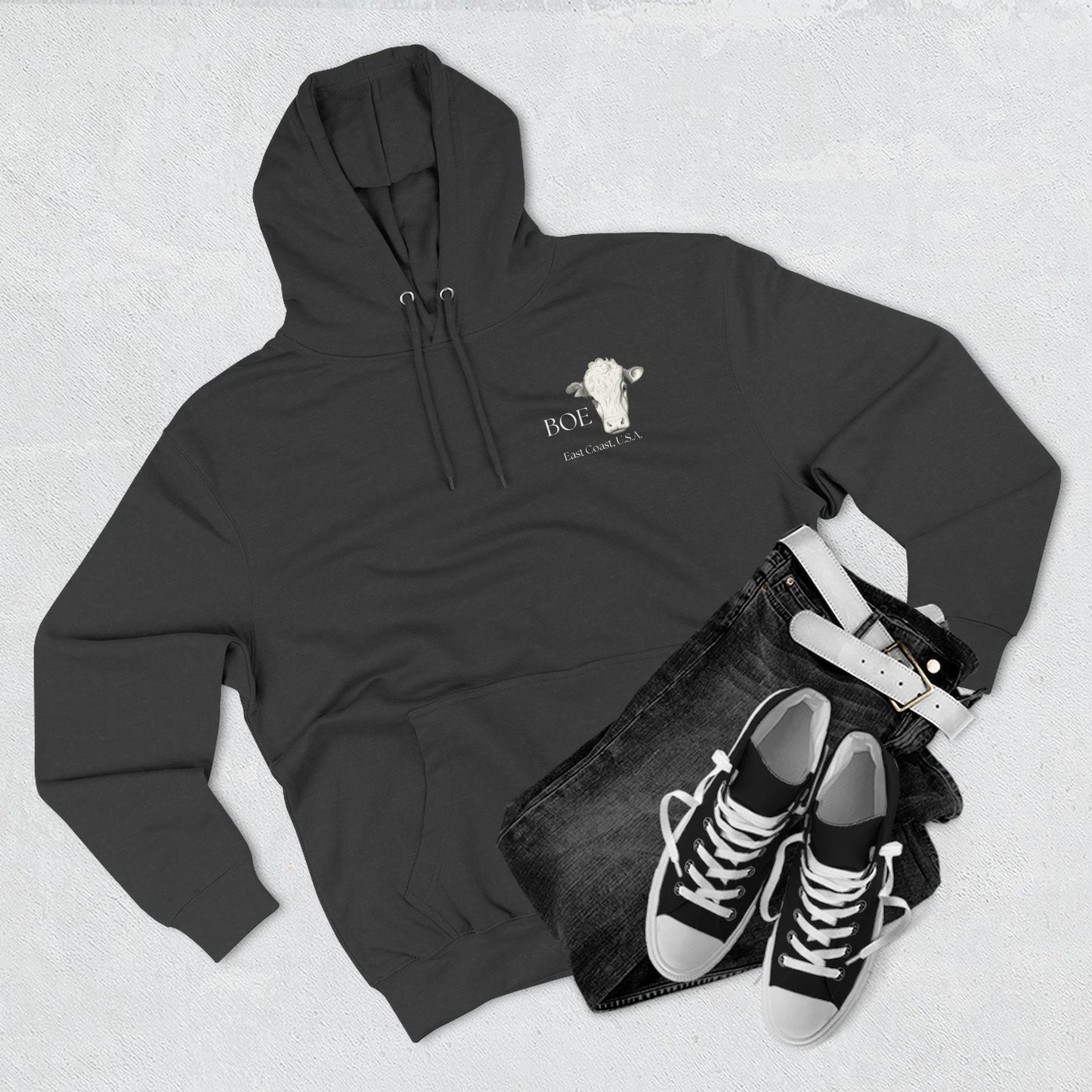 BOE Hoodie — Beef On The East Cattle Co.