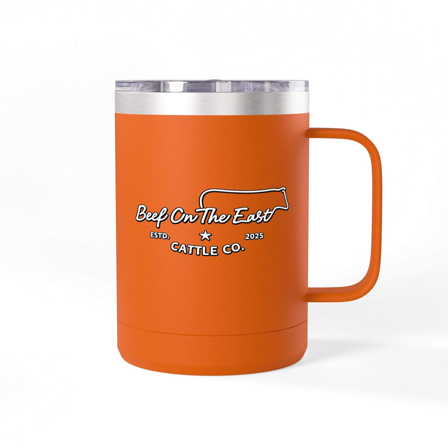 15oz Insulated Coffee Mug – Beef On The East Cattle Co.