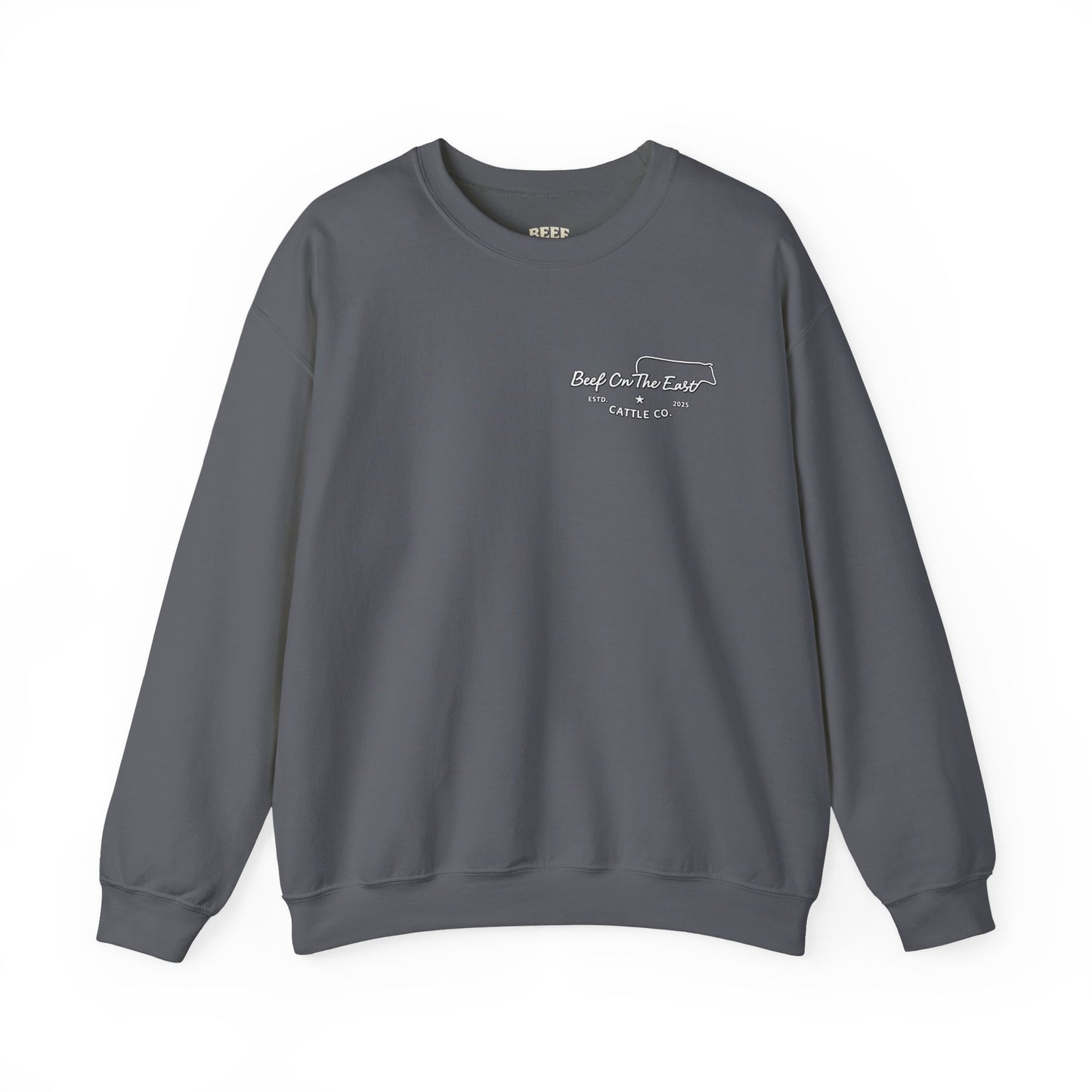 Raise Cattle Praise Jesus Crewneck - Beef On The East Cattle Co.