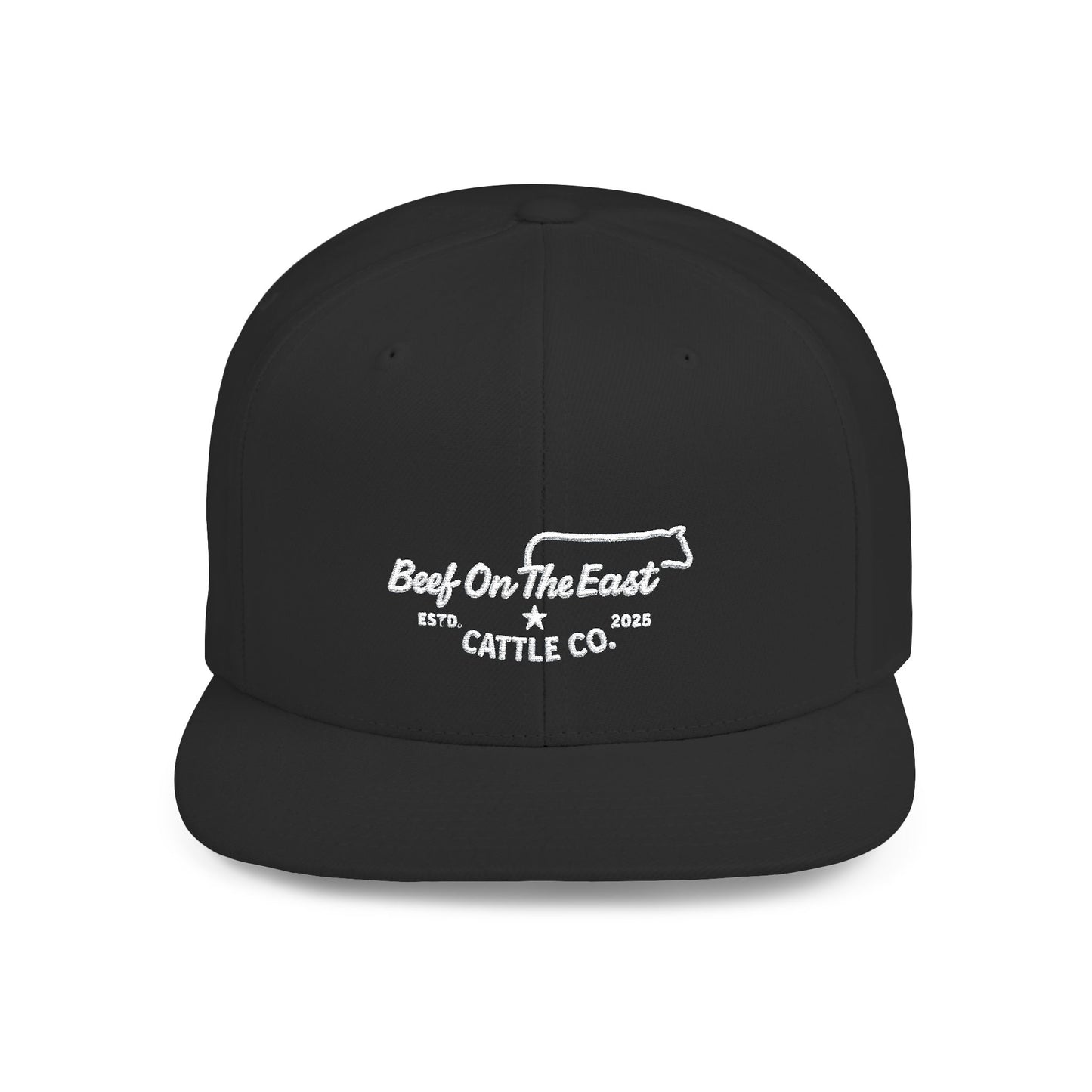 Flat Bill Snapback - Beef On The East Cattle Co.