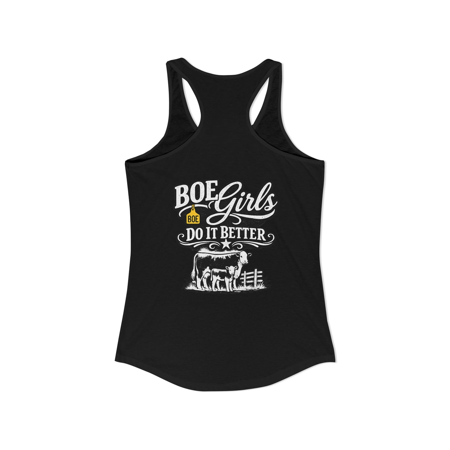 "BOE Girls Do It Better" Tank --- Beef On The East Cattle Co.