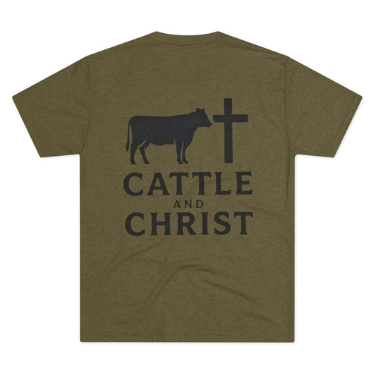 Cattle and Christ T‑Shirt — Beef On The East Cattle Co.