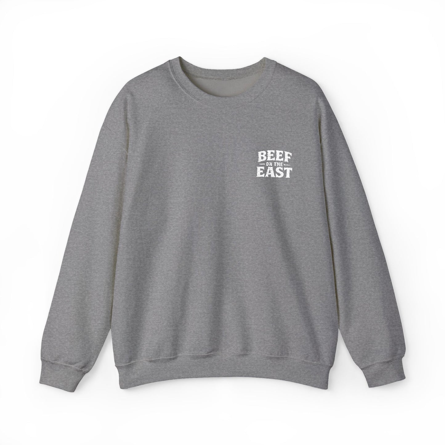 Beef On The East Crewneck - Left Chest BOE