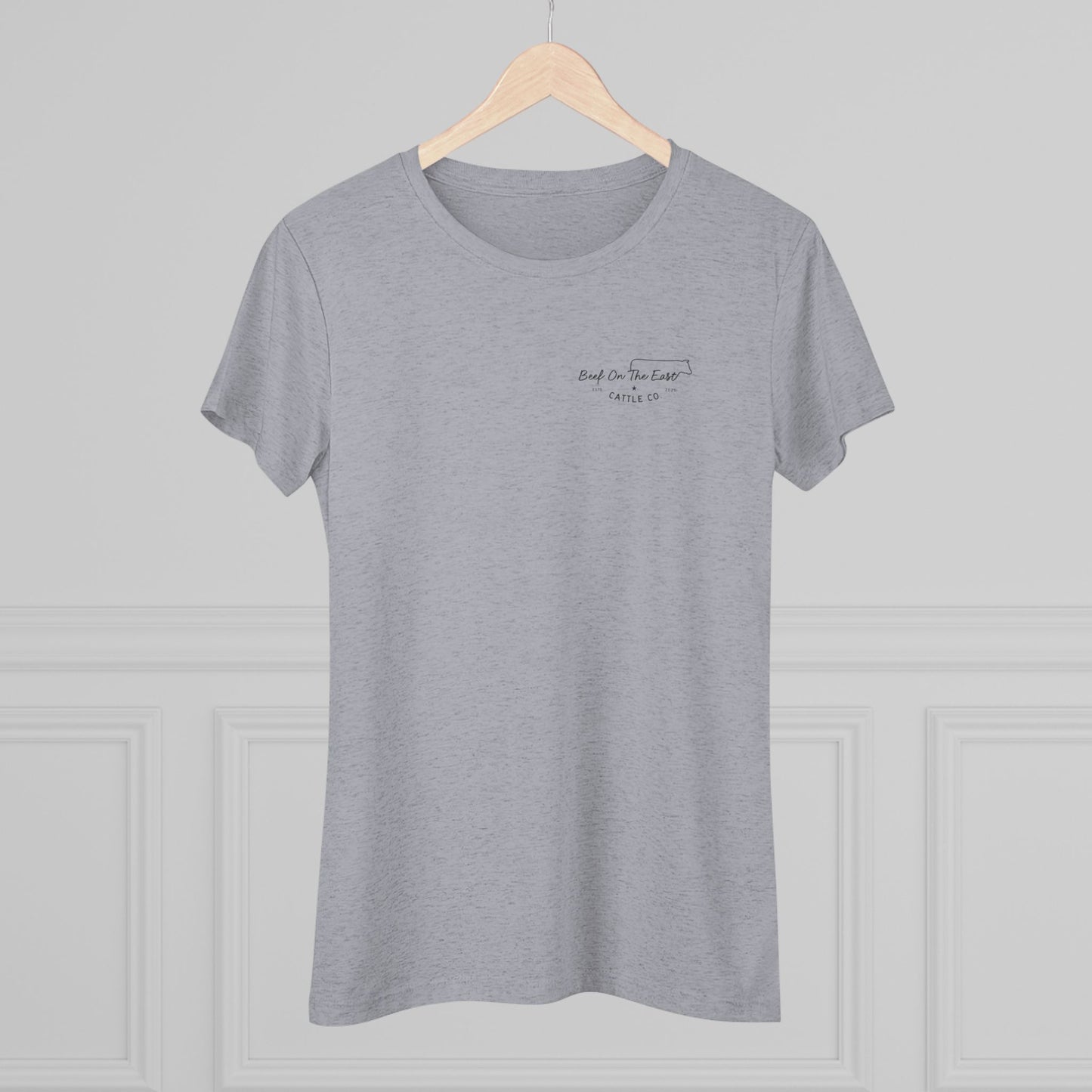 Cattle & Christ Women's Tee — Beef On The East Cattle Co.
