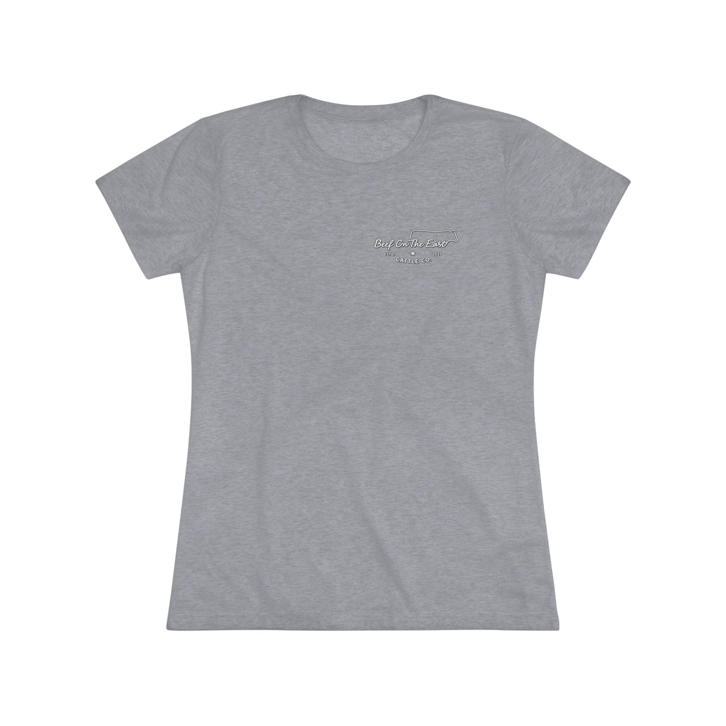 Raise Cattle Praise Jesus Women's Tee — Beef On The East Cattle Co.