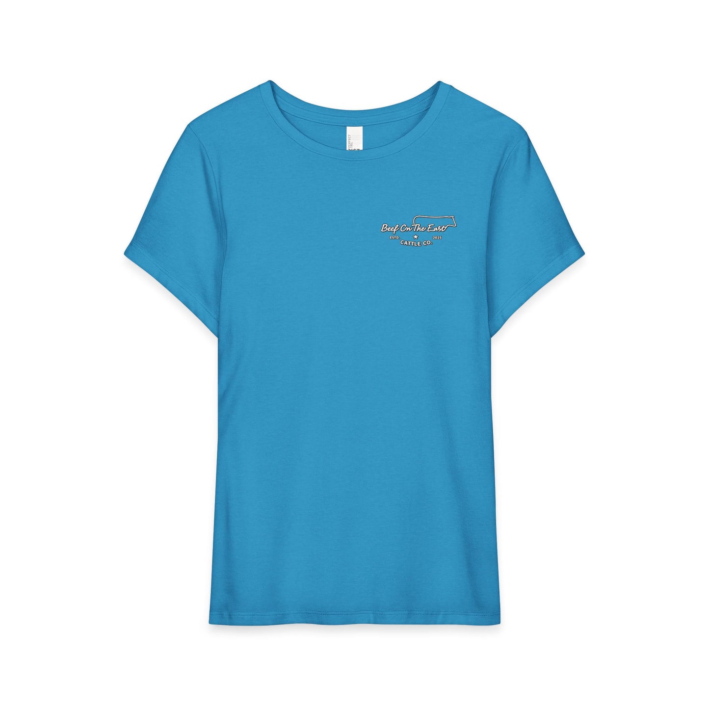 Women’s Tri Tee --- Beef On The East Cattle Co.