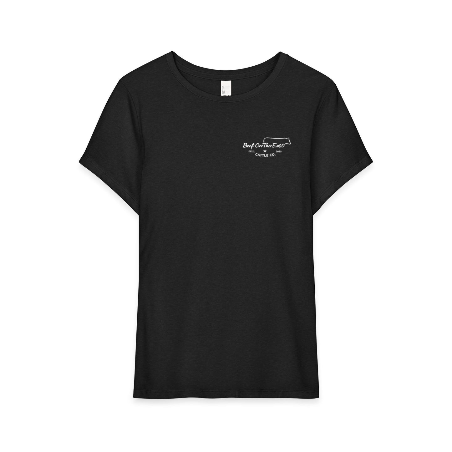 Women’s Tri Tee --- Beef On The East Cattle Co.