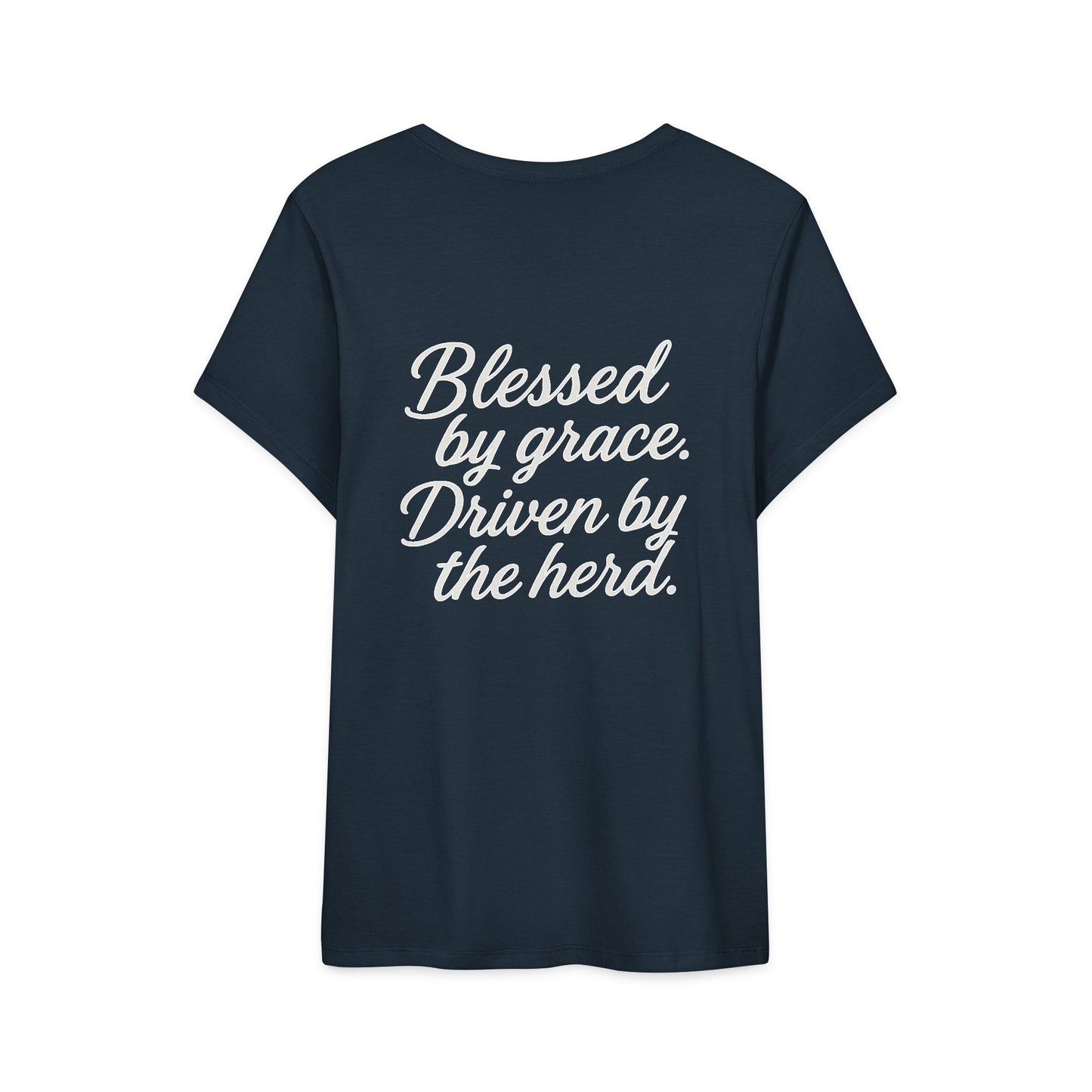 Women’s Tri Tee --- Beef On The East Cattle Co.