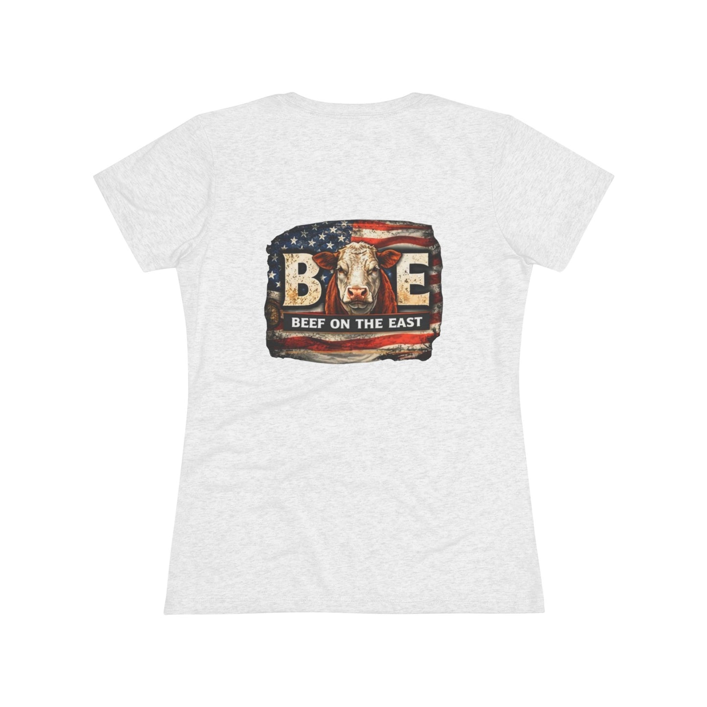 Women's American BOE Tee — Beef on the East Cattle Co.