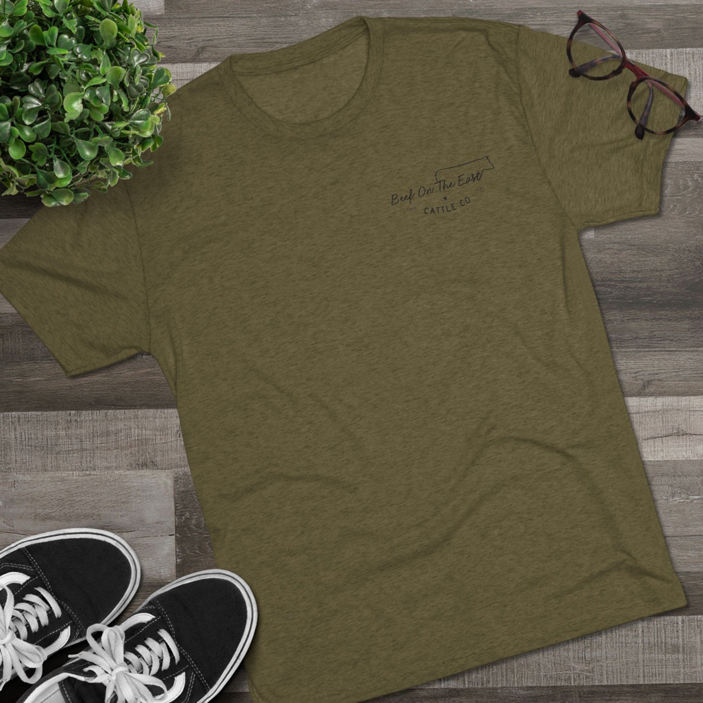 Cattle & Christ Tee — Beef On The East Cattle Co.