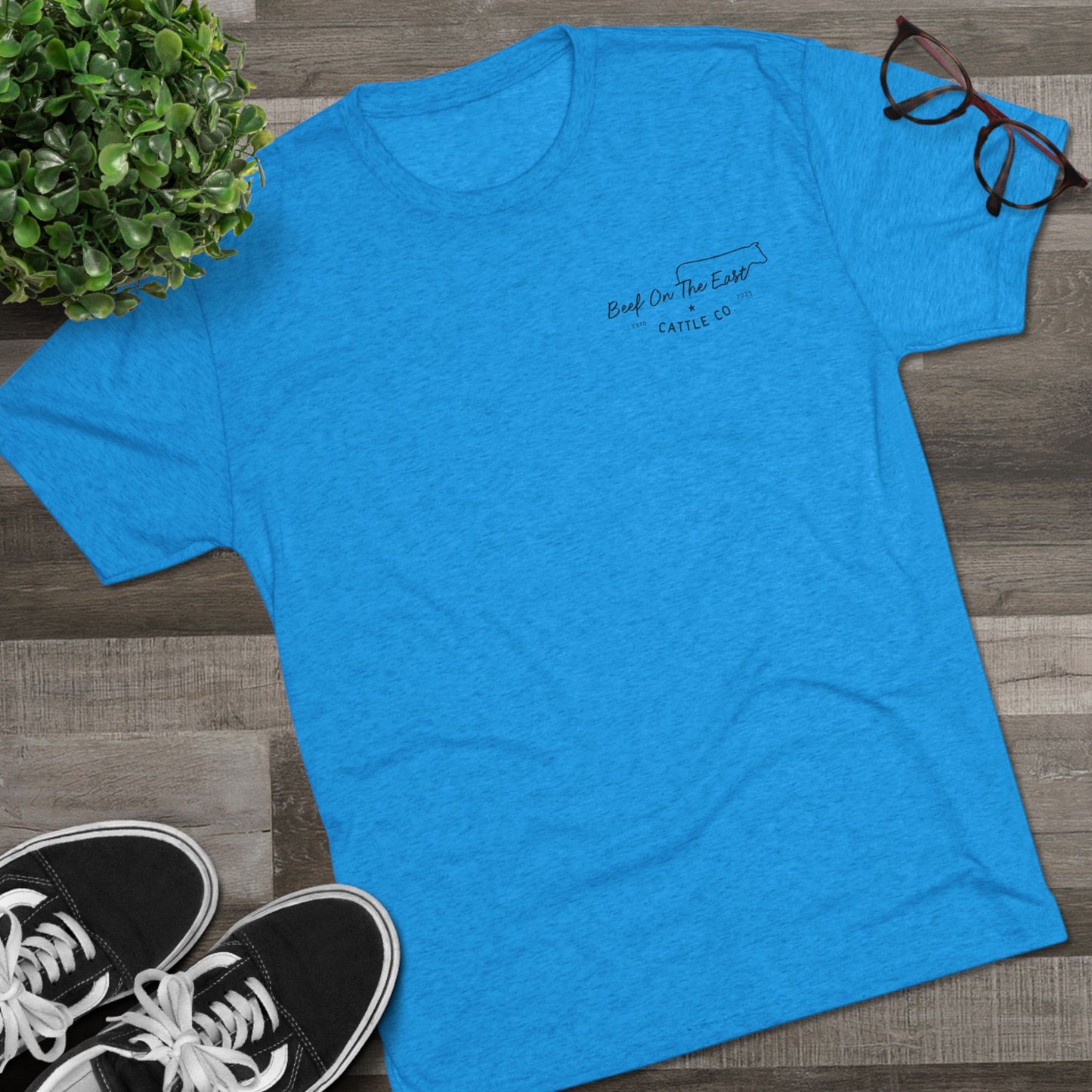 Cattle & Christ Tee — Beef On The East Cattle Co.
