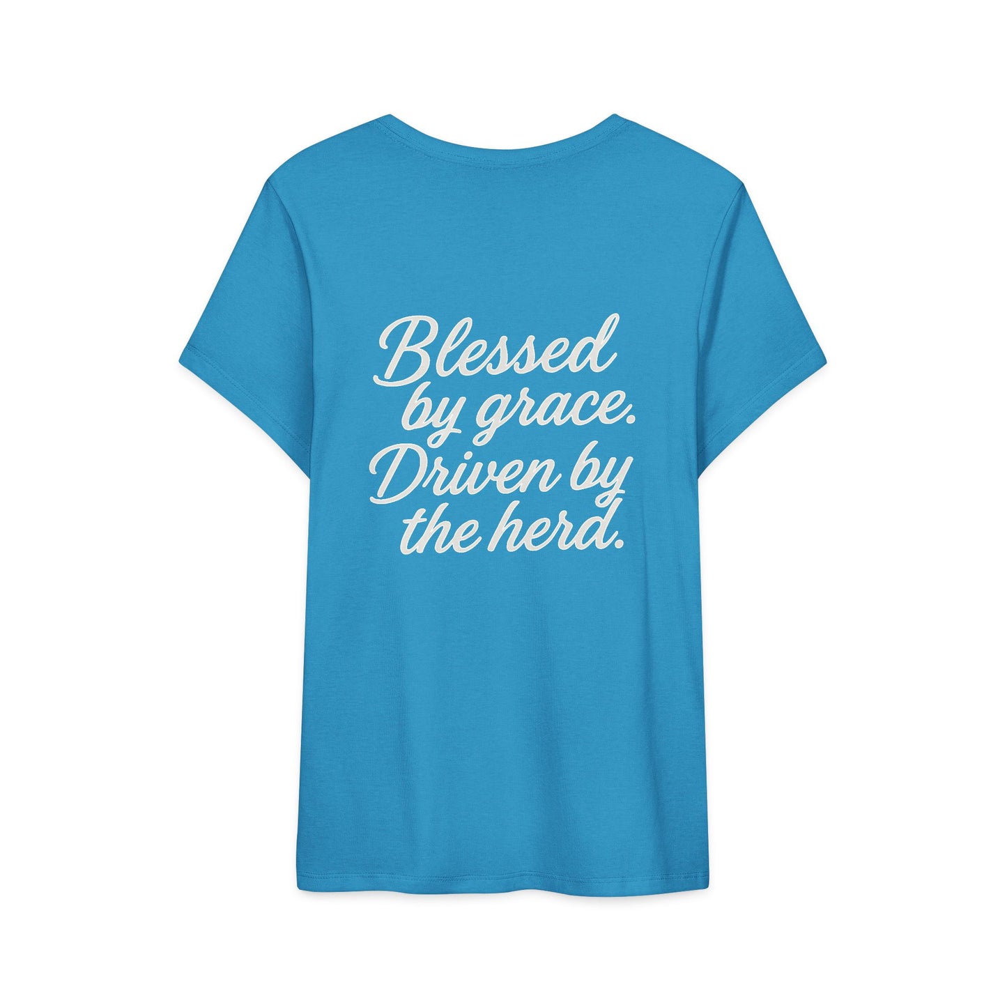 Women’s Tri Tee --- Beef On The East Cattle Co.