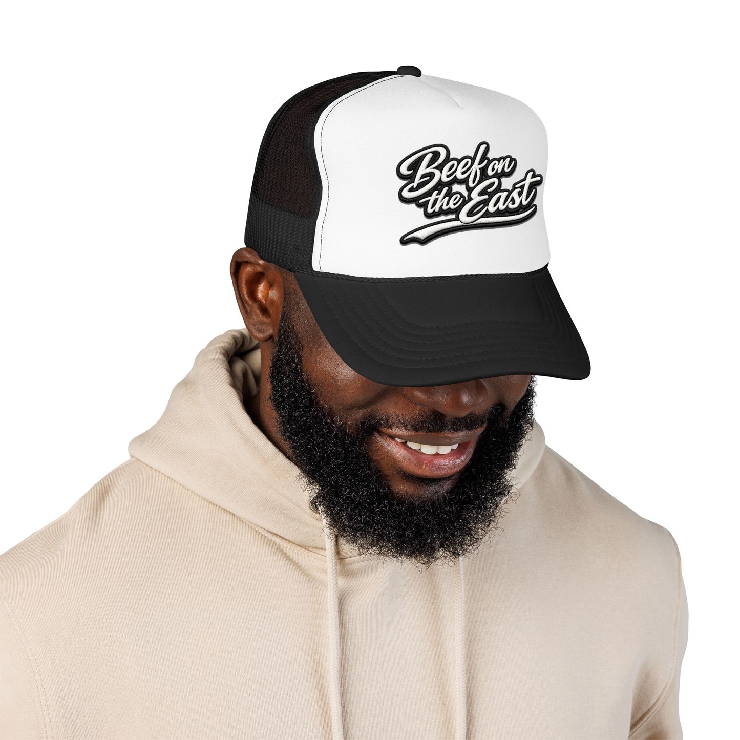 BOE Foam Trucker Hat — Beef on the East Cattle Co.