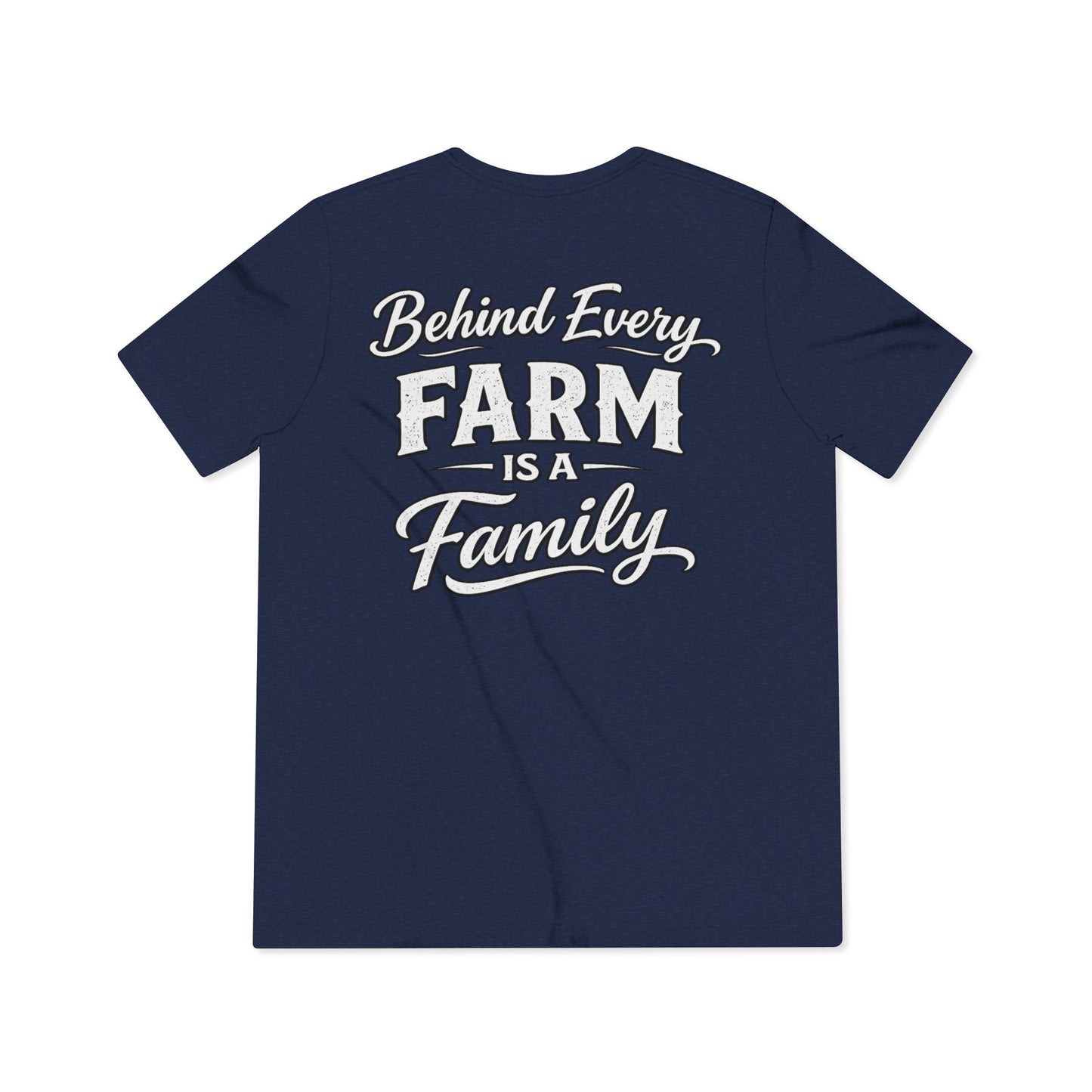 Behind Every Farm Is A Family Tee --- Beef On The East Cattle Co.
