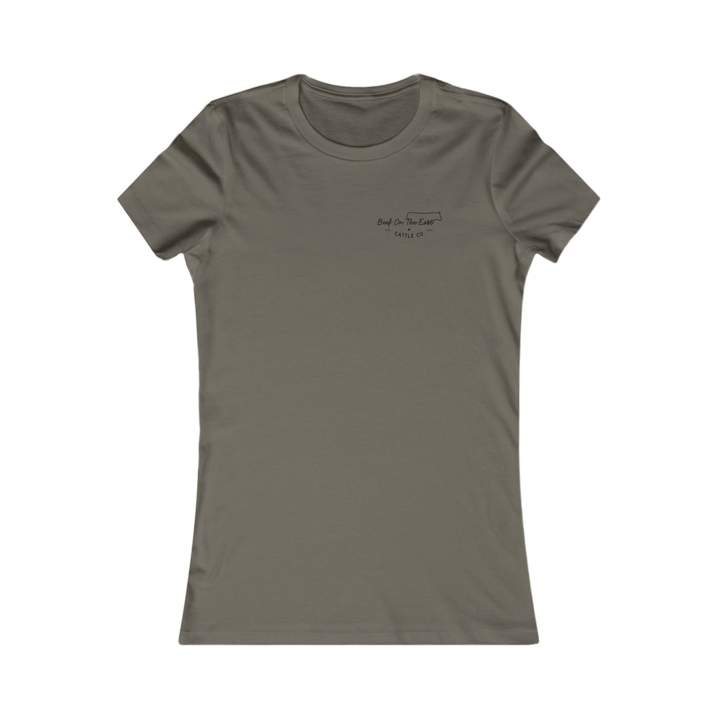 Women's BOE States Tee — Beef On The East Cattle Co.