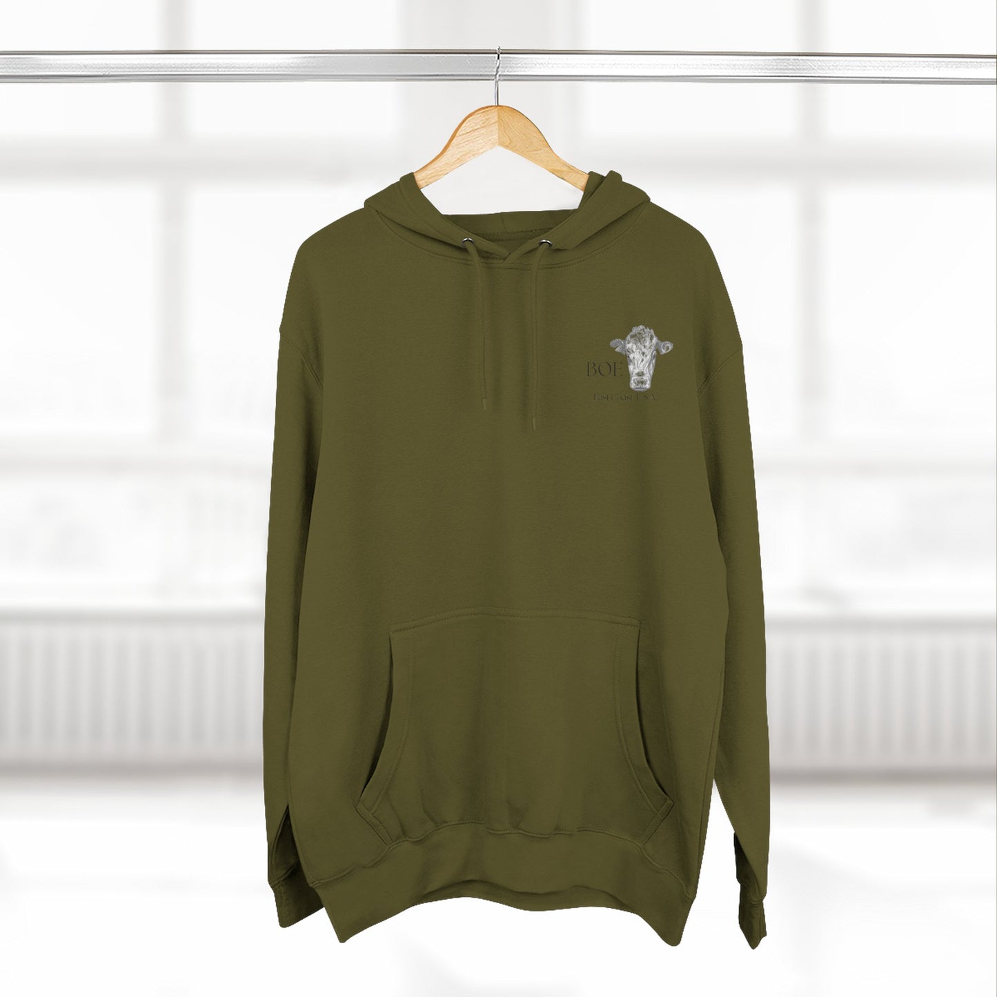 Cattle & Christ Hoodie — Beef On The East Cattle Co.