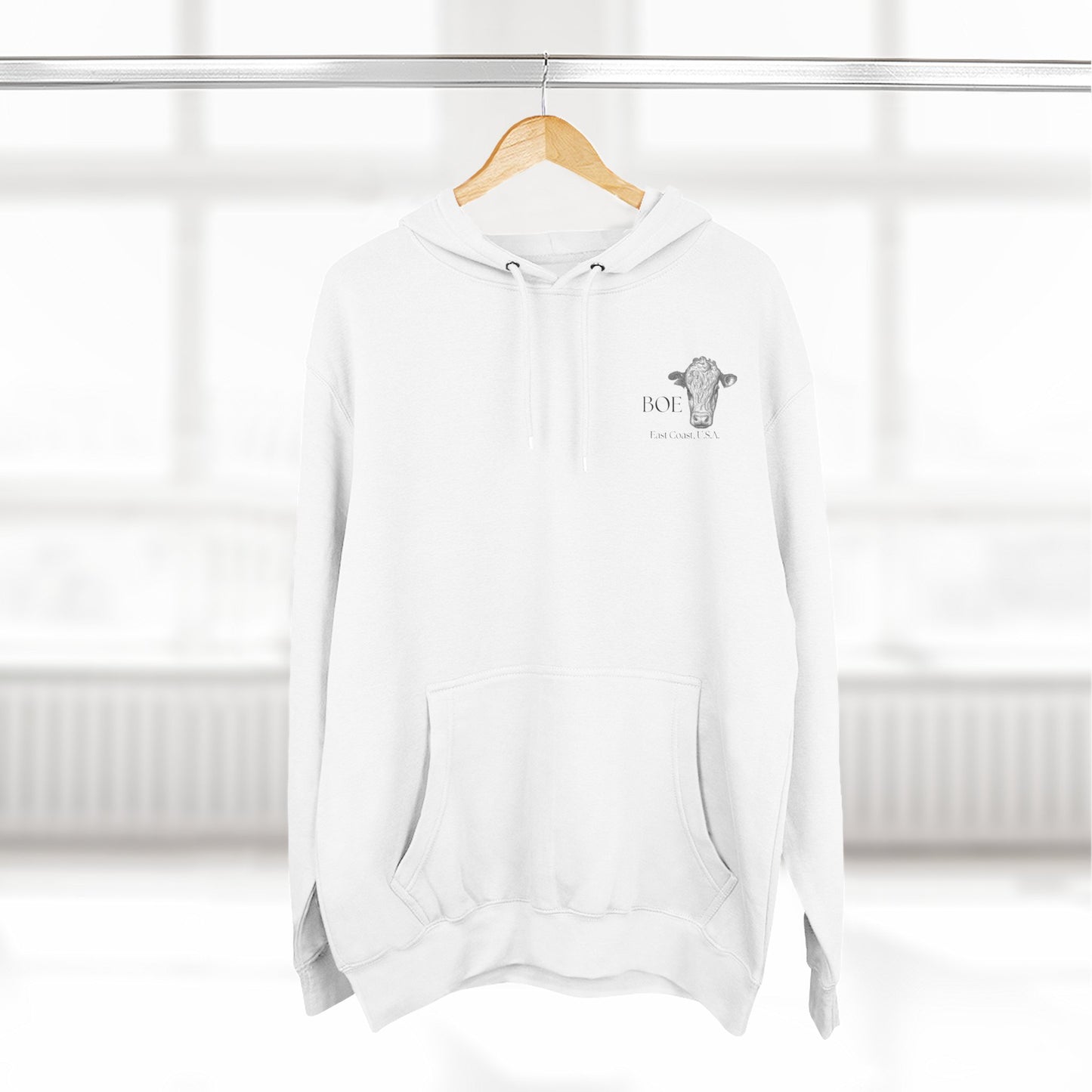 Cattle & Christ Hoodie — Beef On The East Cattle Co.