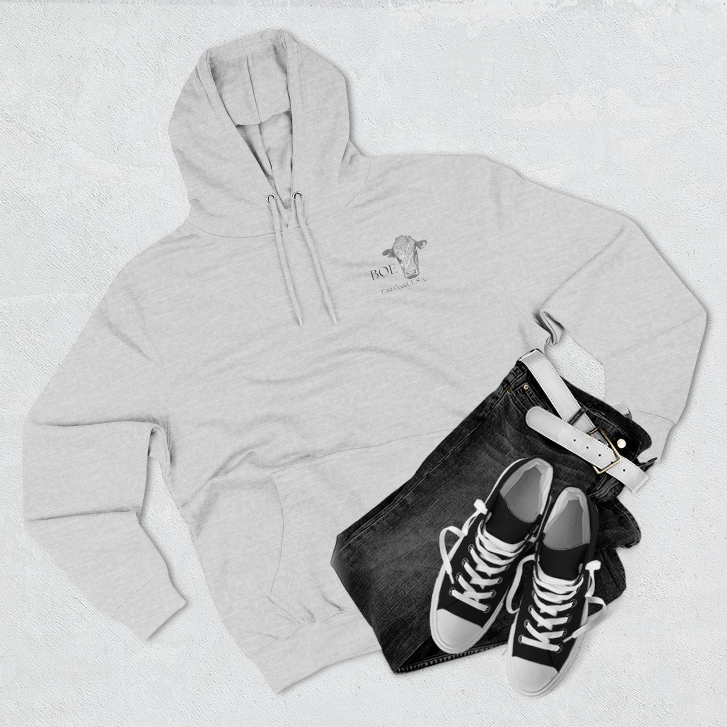 Cattle & Christ Hoodie — Beef On The East Cattle Co.