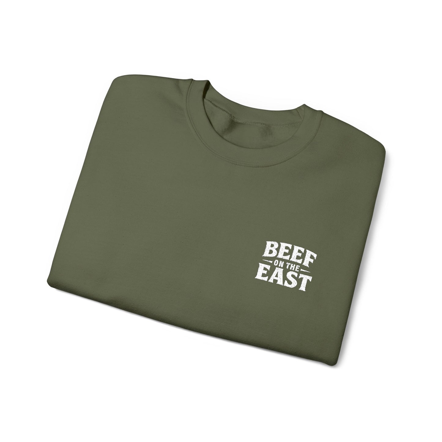 Beef On The East Crewneck - Left Chest BOE