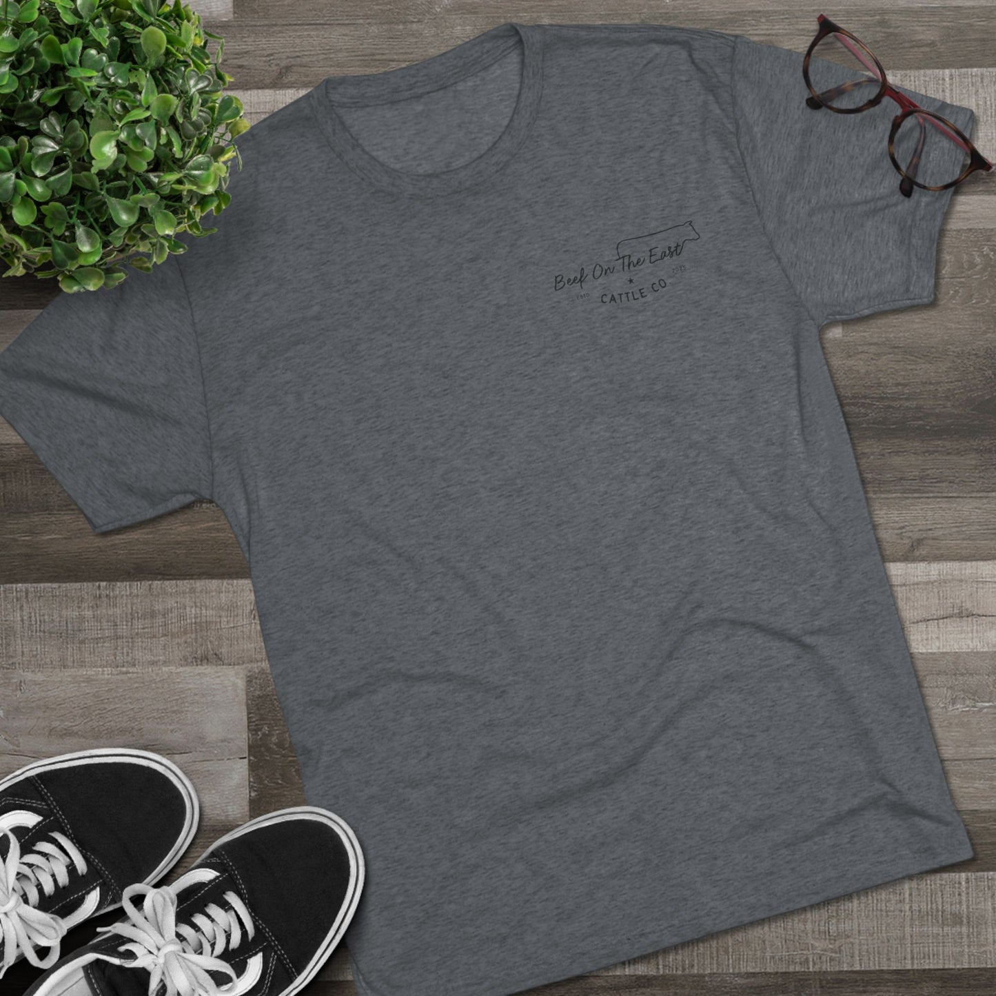 Cattle & Christ Tee — Beef On The East Cattle Co.