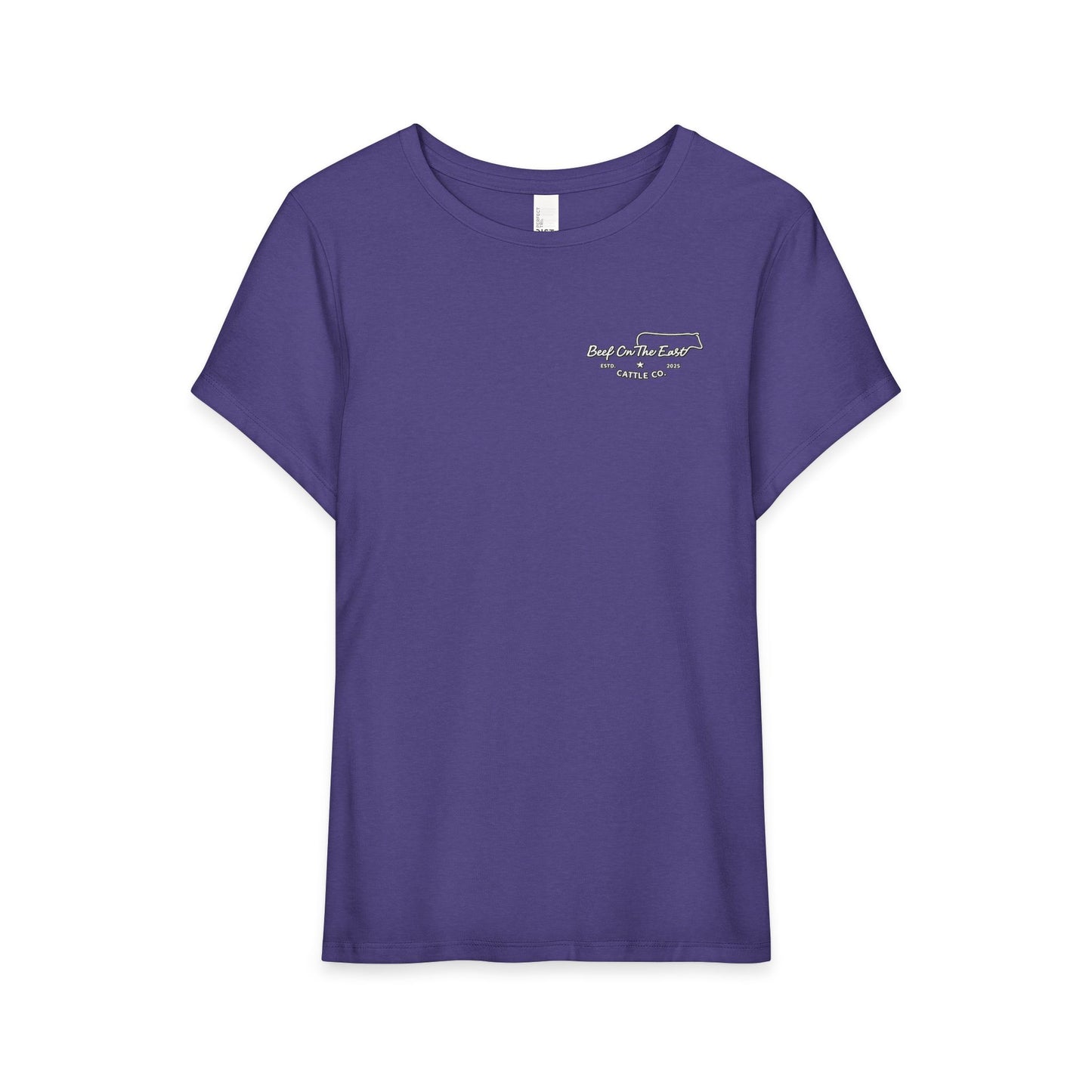 Women’s Tri Tee --- Beef On The East Cattle Co.