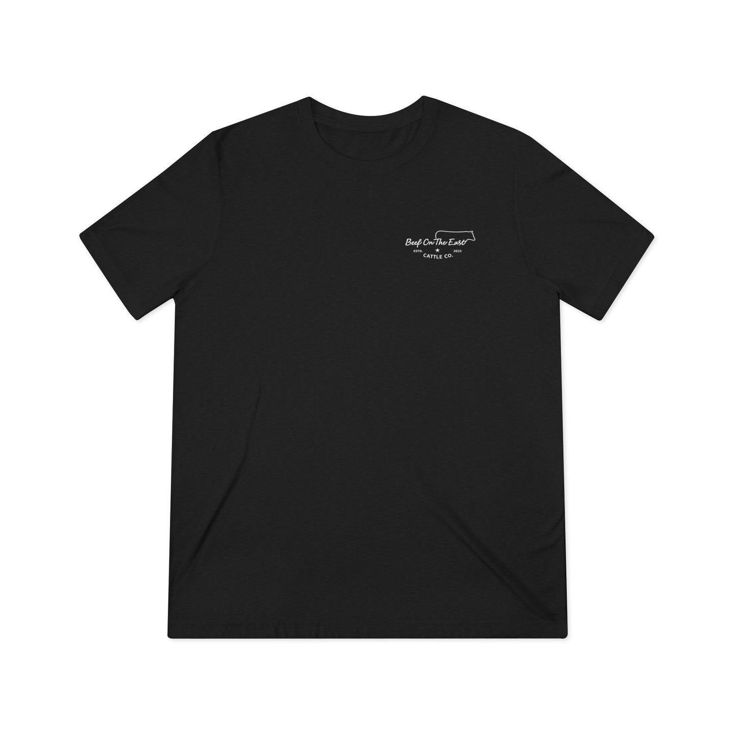 Behind Every Farm Is A Family Tee --- Beef On The East Cattle Co.