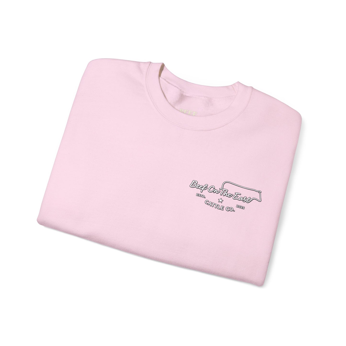 Smells Like Money & Manure Crewneck — Beef On The East Cattle Co.