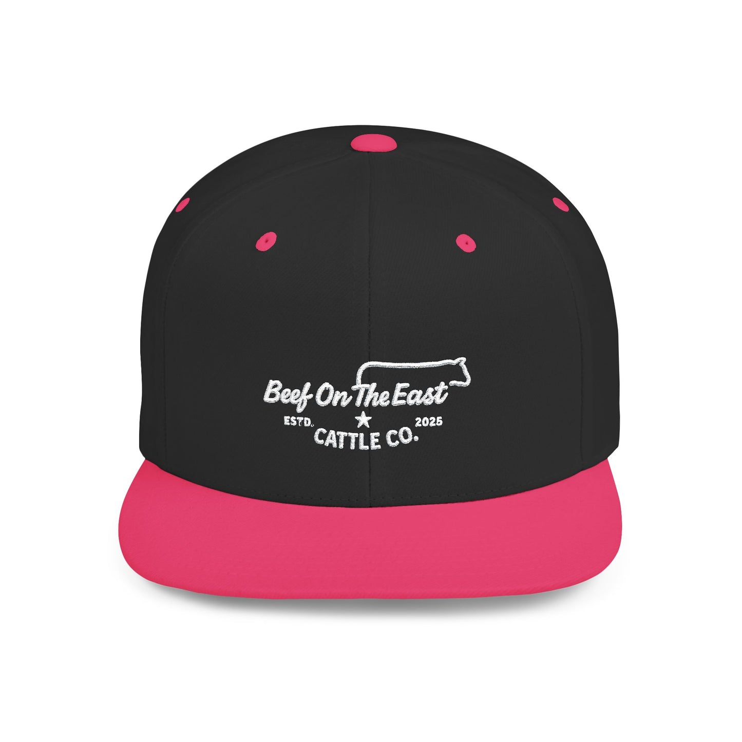 Flat Bill Snapback - Beef On The East Cattle Co.