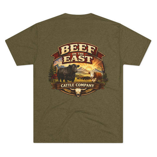 Beef on the East Cattle Company T-Shirt - Beef On The East Cattle Co.