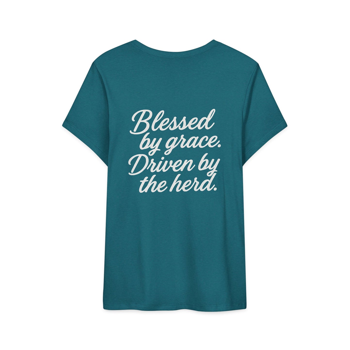 Women’s Tri Tee --- Beef On The East Cattle Co.