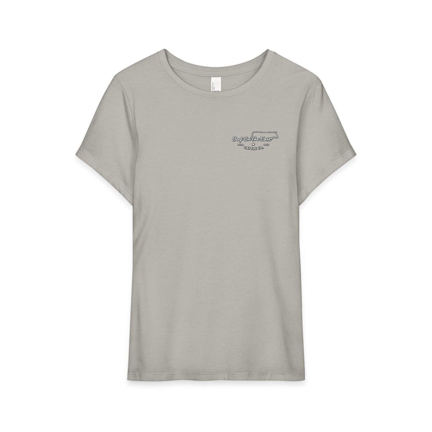 Women’s Tri Tee --- Beef On The East Cattle Co.