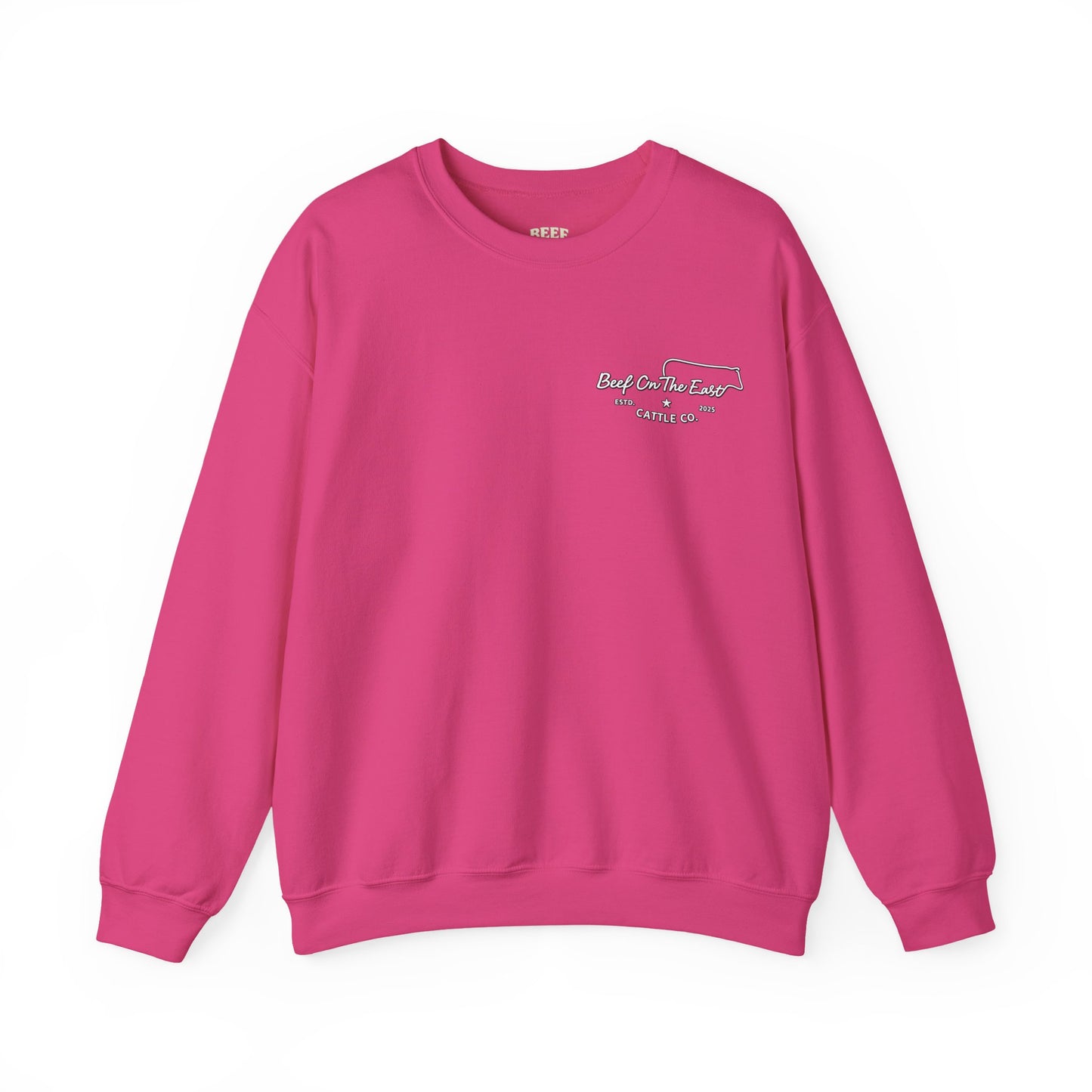 Smells Like Money & Manure Crewneck — Beef On The East Cattle Co.